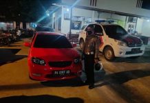 Viral Lawan Arus, Pengendara Mobil Diamankan Polsek Abepura