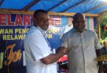 Sah! Usman Wanimbo Lantik DPP Relawan Militan UGW for Papua 01