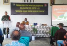 Cegah Separatisme, Kodim Biak Numfor Gelar Pembinaan Warga