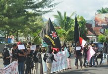 Krisis Iklim Di Malut, Gamhas Gelar Aksi Unjuk Rasa