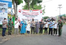 Kunjungan Kerja Polda Malut ke Polres Halbar