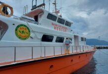 Basarnas Ternate Tempatkan 1 Unit Kapal RB-309 Di Halmahera Selatan