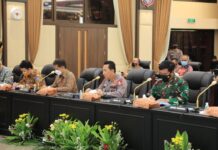 Rakor Lintas Sektoral Jelang Idul Fitri, Kapolri: Keselamatan Rakyat Hukum Tertinggi