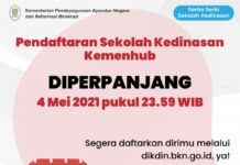 Pendaftaran Sekolah Kedinasan Kemenhub Diperpanjang Hingga 4 Mei