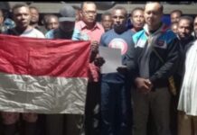 Kembali Ke NKRI, Alex Hamberi dan 17 Simpatisan OPM Lainnya Serahkan Diri Ke Satgas Nemangkawi