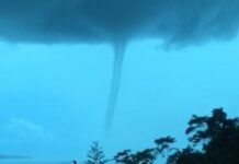 Waspada Waterspout di Perairan Manokwari