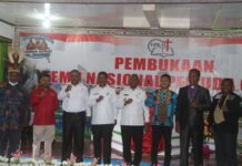 Hadiri Temu Nasional Pemuda GPKAI di Pegaf, Filep Wamafma: Pemuda GPKAI Penerus Estafet Gereja