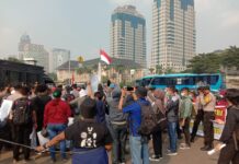 Pemuda Cinta NKRI Bubarkan Aksi AMP dan Free West Papua