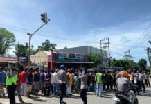 Satgas KRYD Amankan Demonstrasi Tuntut Kebebasan Victor Yeimo di Manokwari