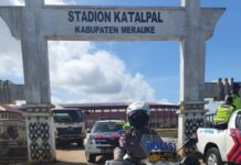 Jelang PON XX 2021, Polres Merauke Adakan Pelatihan Pengawalan Tamu VVIP & Atlet