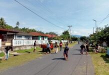 Mahasiswa KKS UMMU Ternate Gelar Baksos Bersama Masyarakat Desa Barataku Halut