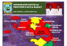 Kasus Positif Covid-19 Papua Barat Bertambah 20 Orang