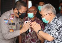 Jalin Hubungan Toleransi, Wakapolda Papua Silaturahmi ke Keuskupan Agung Merauke