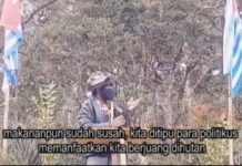 Panglima Tinggi OPM Ajak Seluruh Kelompoknya Kembali ke NKRI