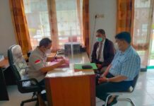 Polres Mappi Serahkan Tersangka Korupsi Bansos ke Kejari Merauke