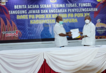Sub PB PON Kabupaten Jayapura Terima Anggaran PON 94,8 M