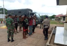 Polisi Periksa 8 Warga PNG di Bupul Merauke