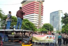 Desak Bongkar Mafia Proyek PJN Malut, APPI Gelar Aksi Didepan KPK dan PUPR RI