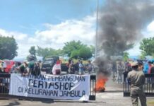 Tolak Pembangunan Pertashop di Jambula, FMMJ Datangi Kantor Walikota Ternate