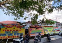 Bentuk Apresiasi, Masyarakat Malut Kirim Karangan Bunga ke Kejati Malut