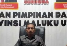 Ketua DPD Gerindra Malut Mendadak Diganti Tanpa Alasan