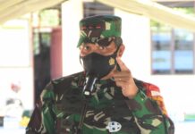 Pangdam XVIII/Kasuari; Mari Persenjatai Tubuh Kita Dengan Vaksin