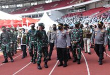 Hari Pertama PPKM Darurat, Kapolri Tinjau Penyekatan Hingga Vaksinasi Massal