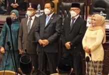 Ikbal H. Djabid Dilantik Sebagai Anggota DPD RI Mengganti Alm. Ibu Suryati Armain