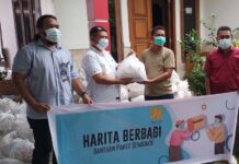 Ribuan Paket Sembako Disalurkan Kepada Warga Dalam Program Harita Berbagi