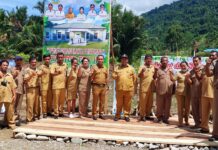 Kadishut Papua Barat Lakukan Peletakan Batu Pertama Kantor CDK Teluk Wondama