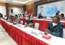 Jelang Nataru, Kapolda Maluku Rakor Lintas Sektoral Bersama Kapolri