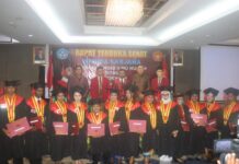 STIH Manokwari Kembali Cetak Sarjana Hukum, 90 Persen OAP