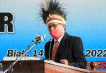 Besok, Calvin Masnembra Akan Dilantik Jadi Wakil Bupati Biak Numfor di Jakarta