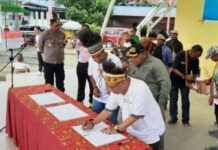 Masyarakat Wondama Deklarasikan Calon Provinsi Baru Bomberay Raya dan Kabupaten Baru Kuri Wamesa