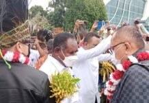 Kunjungi Merauke, Ketua Komisi II DPR: Penjemputan Ini Layaknya Pesta Syukuran DOB