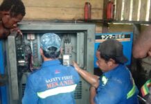 Genset Kembali Rusak, Lebih dari 2 Bulan Kampung Naramasa Gelap Gulita