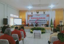Filep Wamafma Apresiasi Kehadiran Kajati dan Wakajati di STIH Manokwari