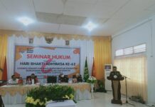 Buka Seminar di STIH Manokwari, Kajati Uraikan Restorative Justice Sebagai Penyelesaian Hukum di Luar Peradilan