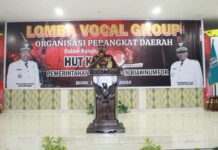 Jelang HUT ke-104, Pemkab Biak Gelar Lomba Vocal Group Antar OPD
