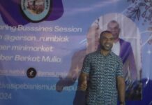 Gelar Sharing Business Session, Gerson Rumbiak Memotivasi Anak Muda Biak untuk Berwirausaha