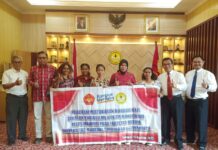 Dekan Unsoed Purwokerto Prof Fauzan Terima 5 Mahasiswi STIH Manokwari