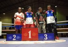 Mahasiswa STIH Veri Pigome Raih Juara 2 Tinju Amatir untuk Sasana Deco Desain BC