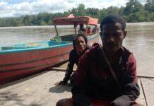 Warga Kampung Naramasa Hilir Mudik, Kali Senapan Miliki Potensi Rusa Papua