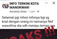 Jadi Korban Ujaran Kebencian di Facebook, Filep Wamafma Segera Ambil Tindakan Tegas