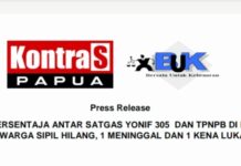 KontraS Papua-BUK: Konflik Bersenjata TNI-Polri dan TPNPB di Intan Jaya Diduga Akibatkan Warga Sipil Hilang Hingga Tewas
