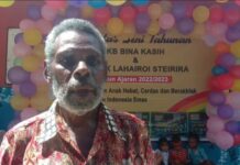 Ketua RT Harap Aparat Kampung Binadesa Perhatikan Kekurangan Fasilitas TK Lahairoy Steirira