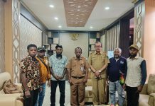 Bertemu Kepala DPMPTSP Papua Barat, Pemuda Kuri Dorong Tinjau Ulang AMDAL dan CSR Perusahaan Kayu