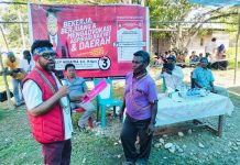 Kampanye di Tembuni, Filep Wamafma Terima Aspirasi Masyarakat Moskona
