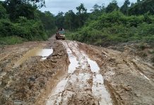 Jalan Menuju Isim Rusak Parah, Masyarakat 13 Kampung Dataran Isim Ancam Boikot Pilkada Mansel