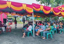 Kampanye Terbatas di Kompleks Padarni, Filep Wamafma Terima Aspirasi Tentang Pendidikan